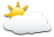Partially cloudy